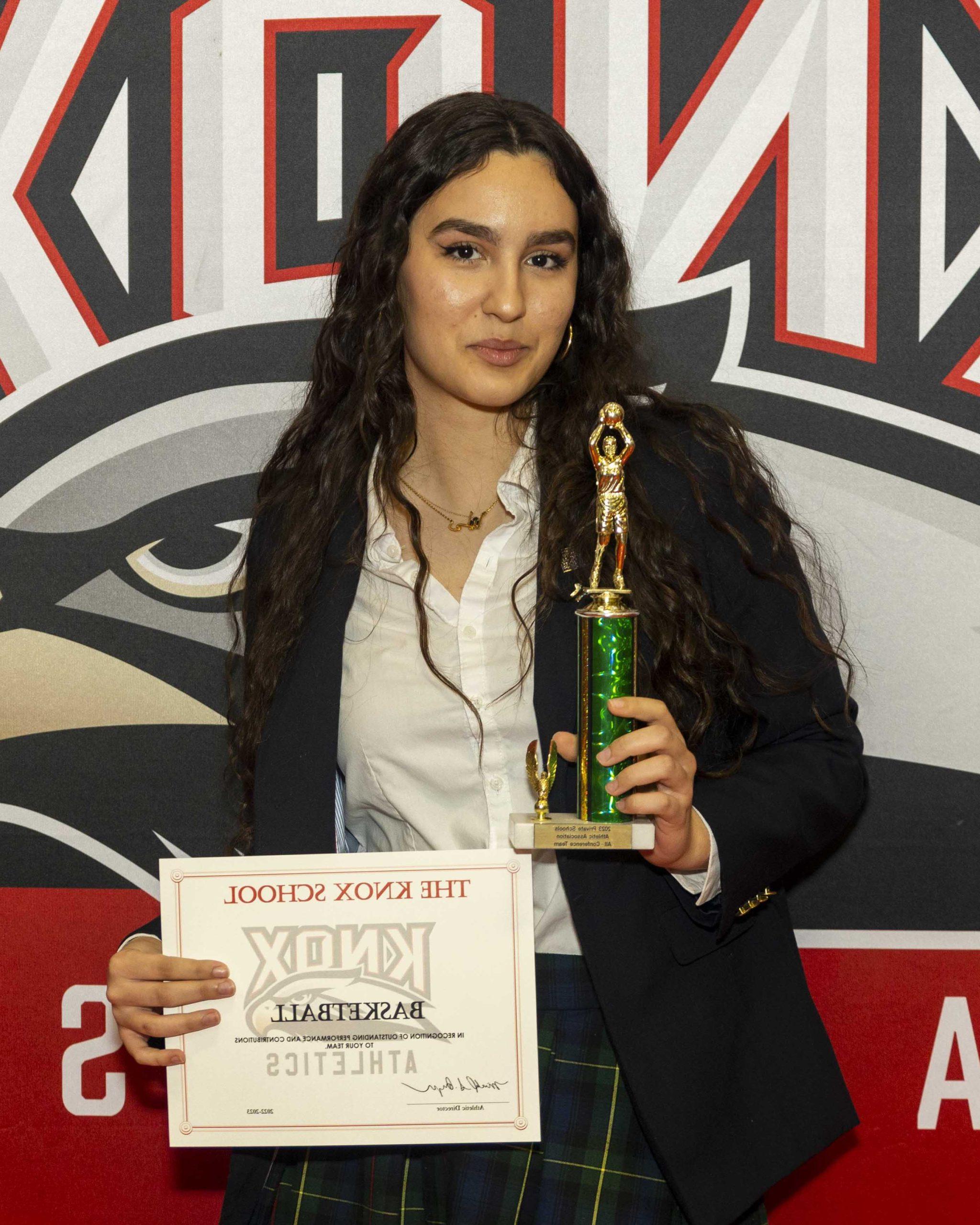 Knox Girls Basketball Athletic Awards